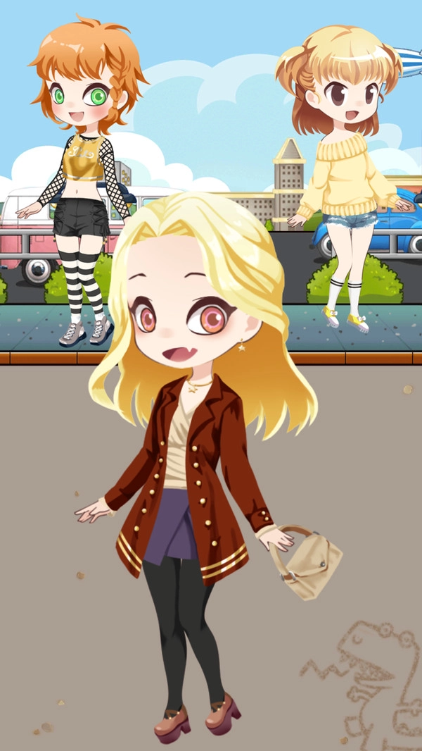 女孩明星装扮(4)