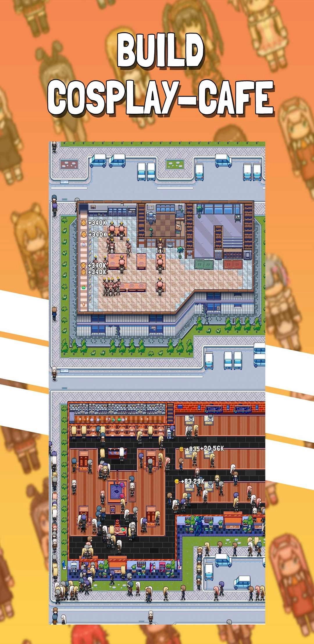 角色咖啡店游戏