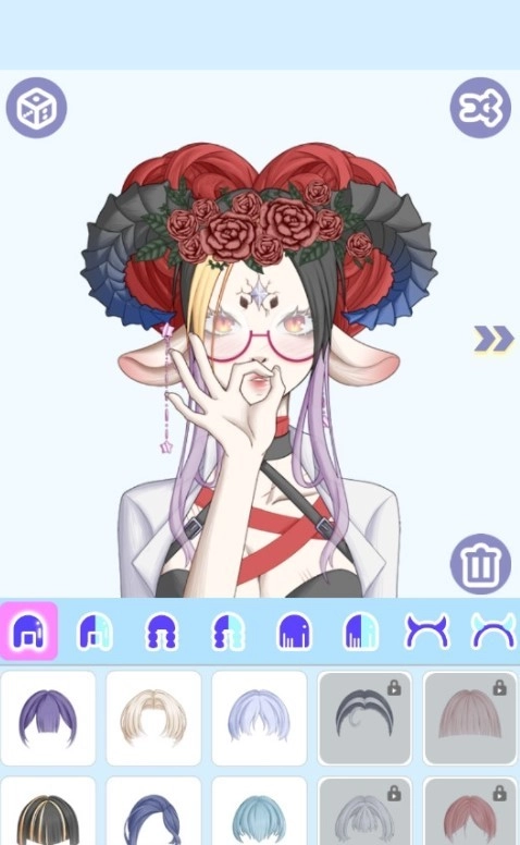 怪物女孩换装游戏