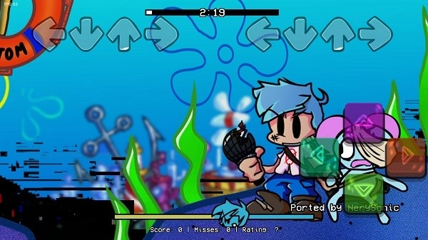 周五夜放克错误化海绵宝宝图1