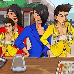 小吃街模拟游戏