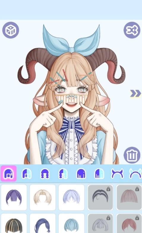 怪物女孩换装游戏