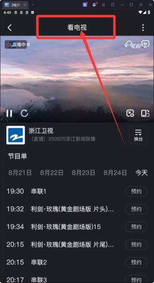 中国蓝TV电视版截图2
