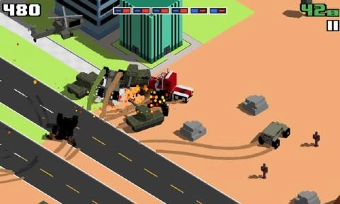 像素公路狂飙图1