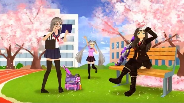 樱花枪战少女图2