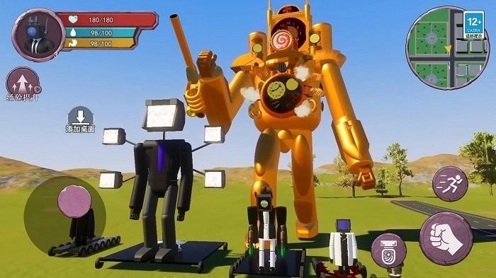 时钟人大战监控人安卓版(1)