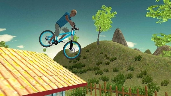 越野自行车骑手