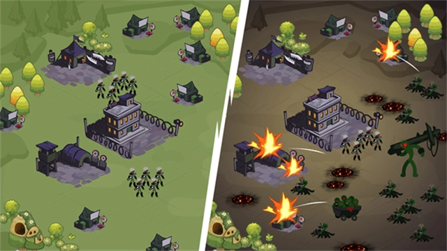 火柴人世界Z僵尸战争TD正式版