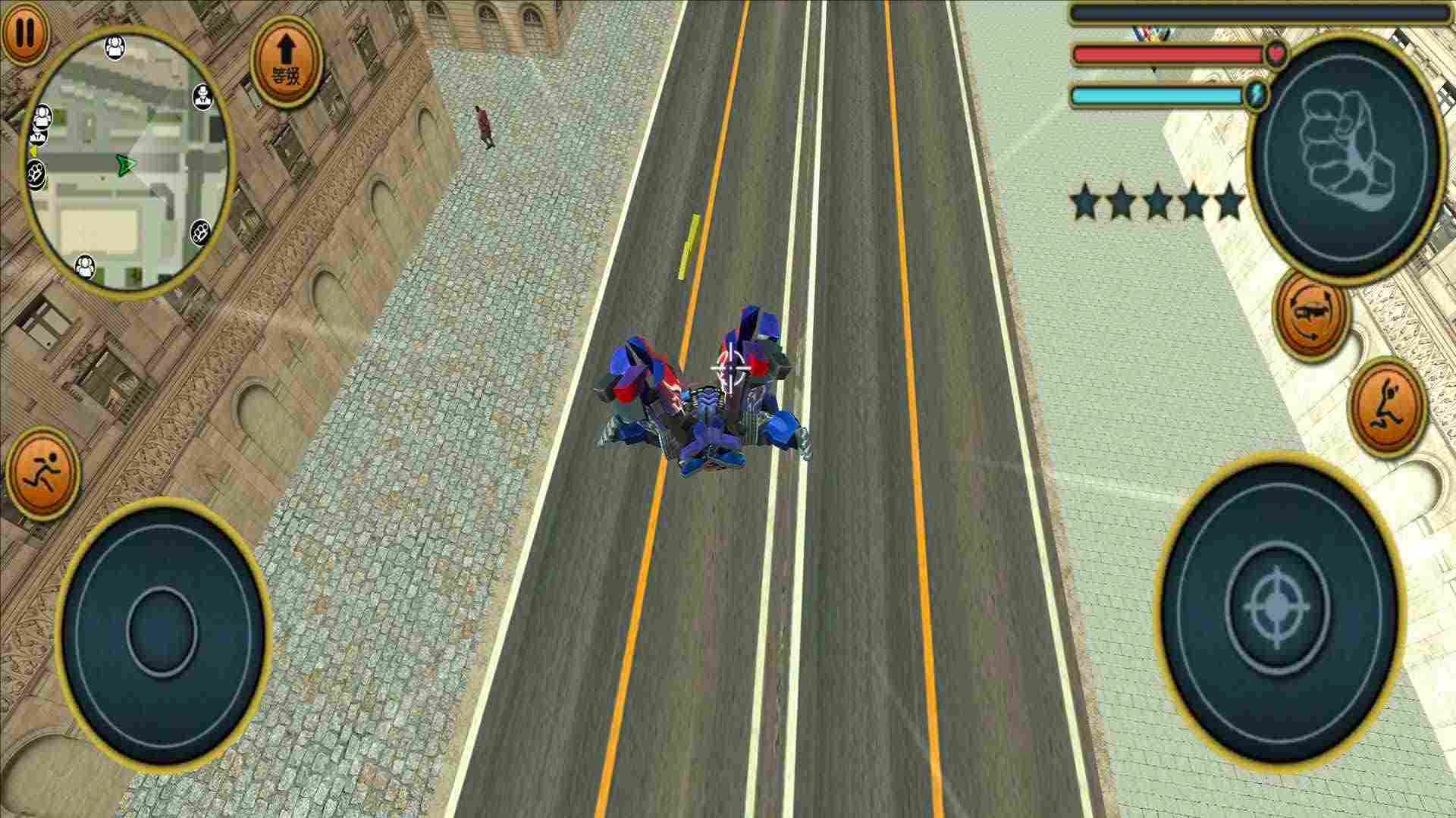 超級跑車機器人截圖2