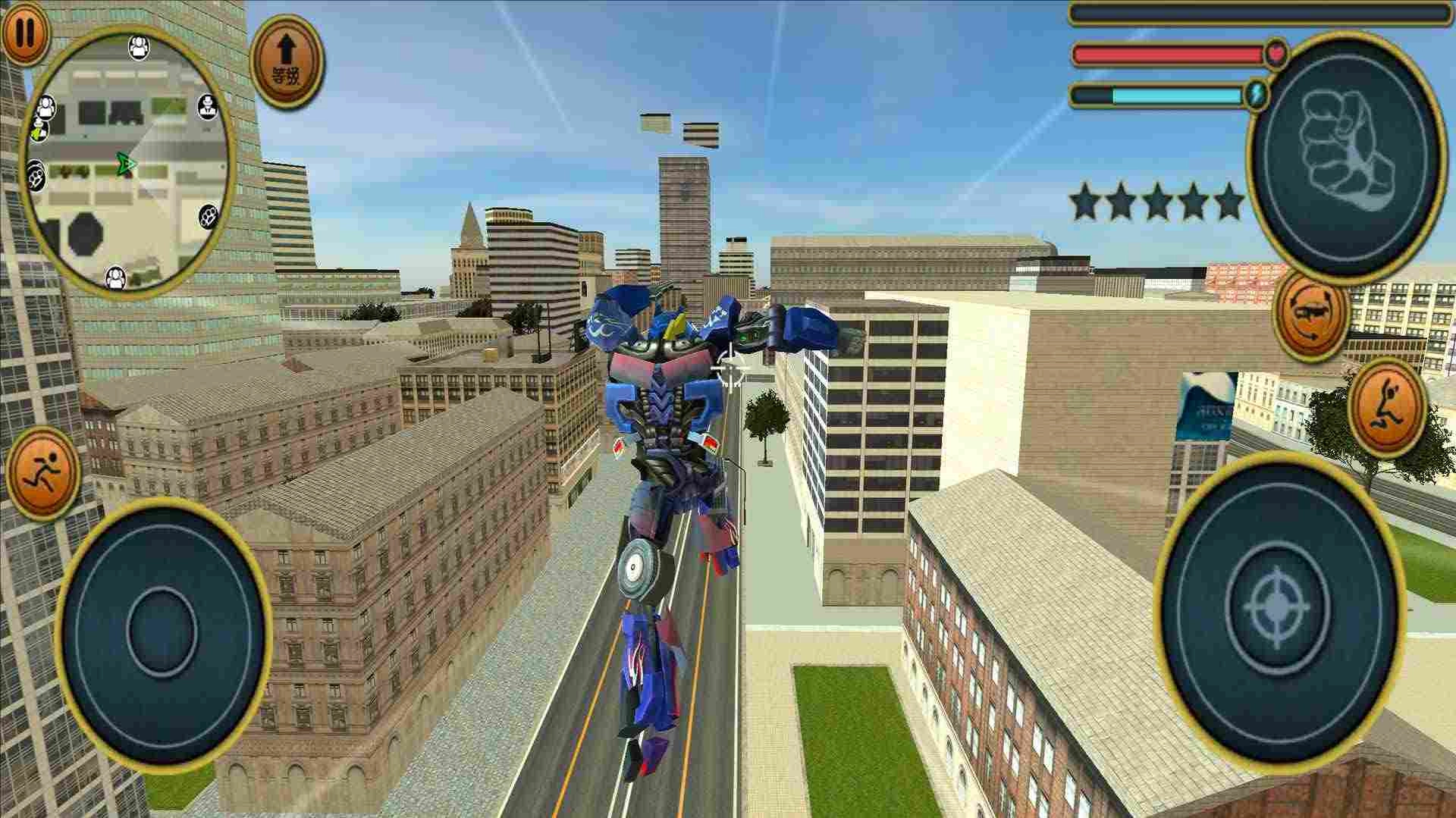 超級跑車機器人截圖1