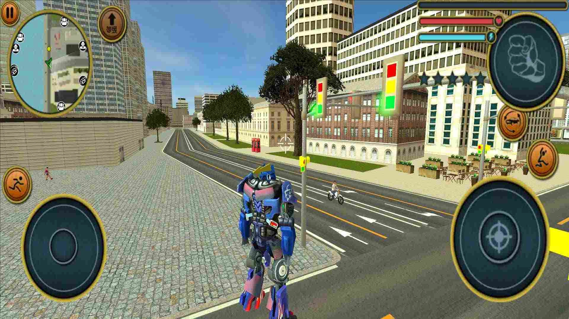 超級跑車機器人截圖0