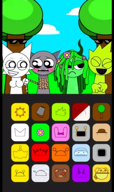 节奏盒子Sprunki怪物工作室正式版