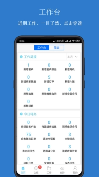 傲融crm手机客户端1