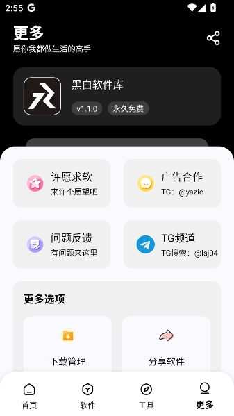 黑白软件库apk截图3