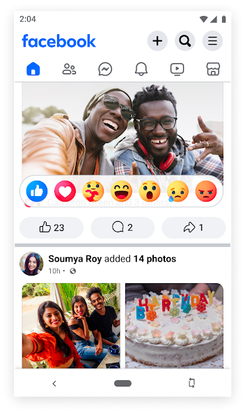 facebook lite2025截图
