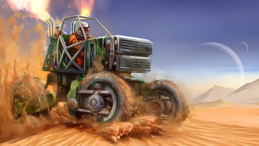 暴爽疯狂赛车最新版图1