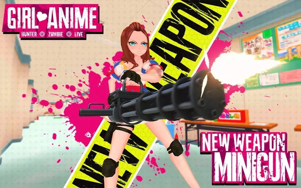 动漫女孩僵尸猎人1