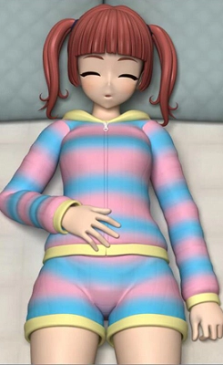 熟睡中的女孩(2)