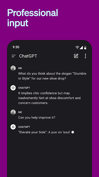 chatGPT手机版截图