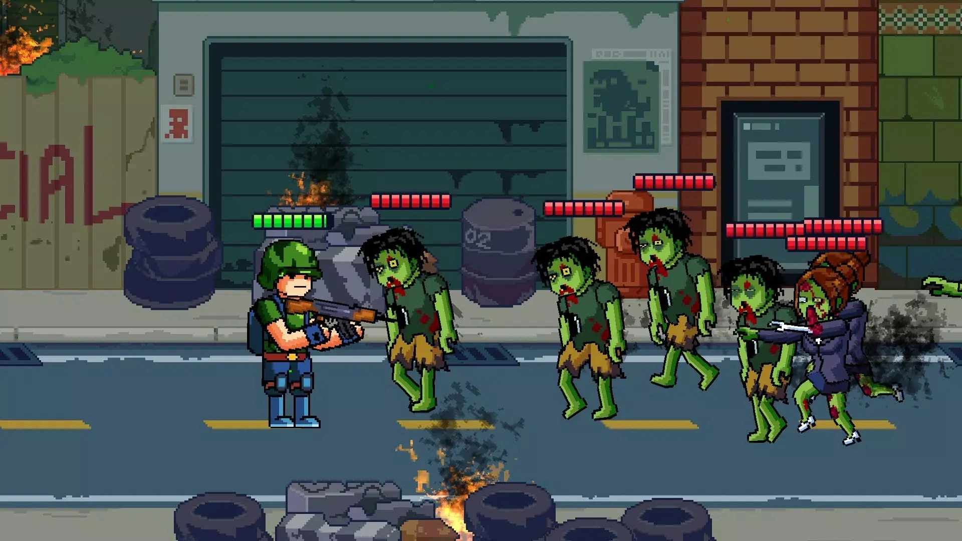 僵尸射击防御(菜单)图1