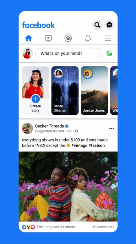 facebook手机版app下载