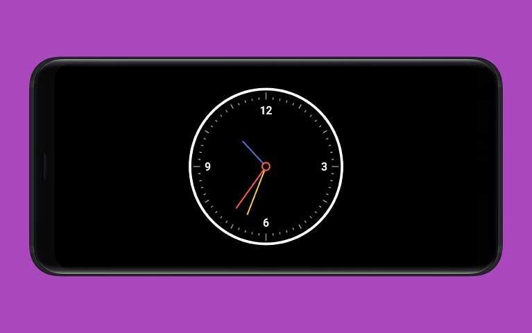 Flutter全屏时钟 图5