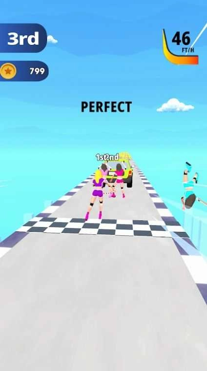 轮滑比赛（Roller Skate Race）(2)