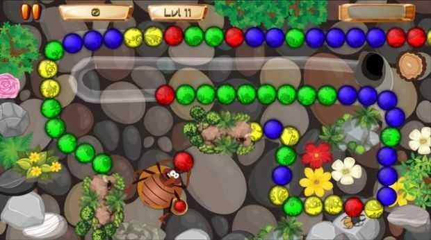 石甲虫消消消（Marble Beetle Adventure）截图2