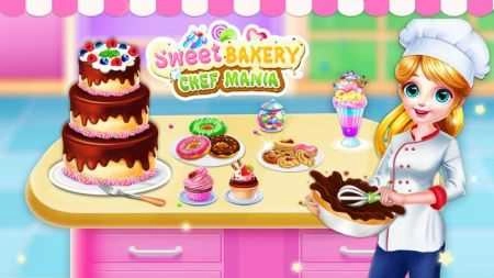 甜糕点厨师疯狂（Sweet Bakery Chef Mania）图2