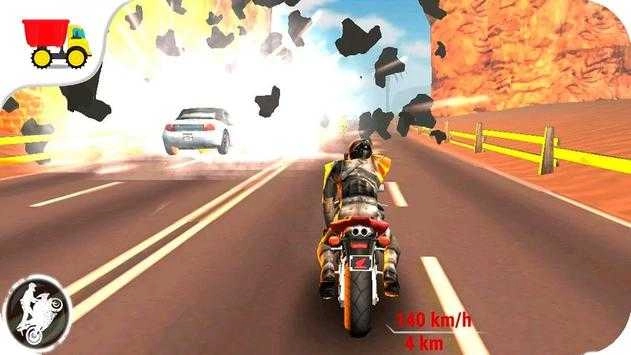 超级3D公路自行车特技（Super 3D Highway Bike Stunt）图1