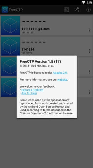 FreeOTP 图3