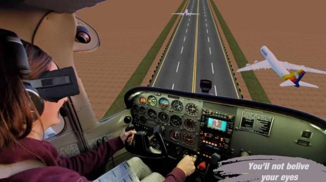 VR空客飞机驾驶模拟(VR Flight Air Plane Racer)图3