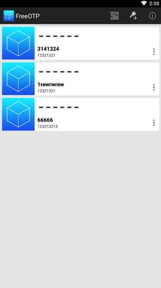 FreeOTP 图2