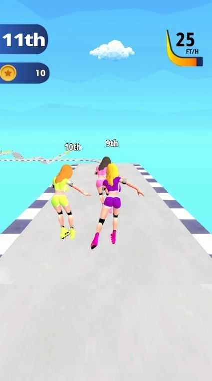 轮滑比赛（Roller Skate Race）(3)