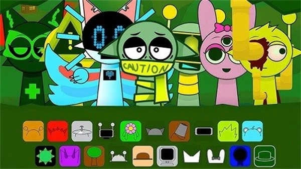 节奏盒子Sprunki绿核模组图2