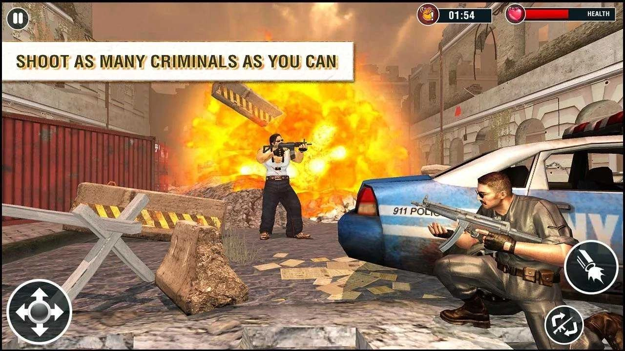 警察交火US Police Free Fire图3