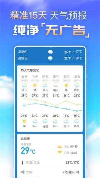 天气预报纯净版图2