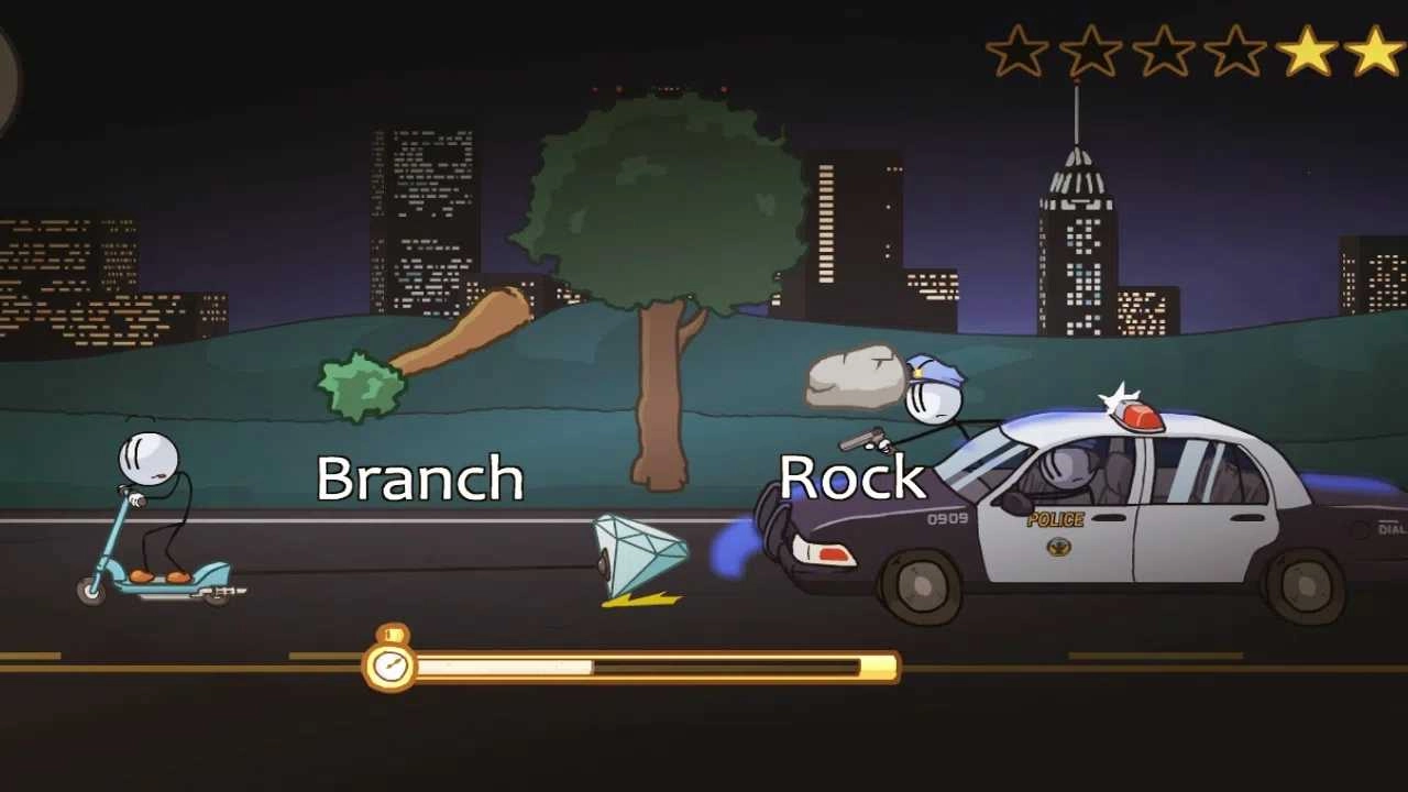 火柴人盗取钻石图1