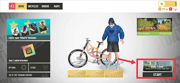 越野自行车特技截图3