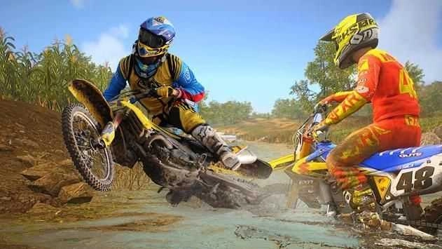 越野车特技赛车(Real Bike Stunt Free game 3d)图2