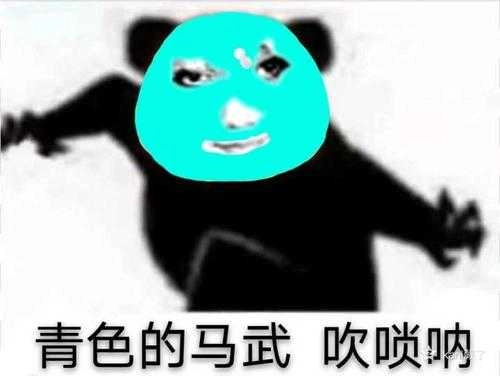 蓝脸的窦尔敦盗你m表情包 1