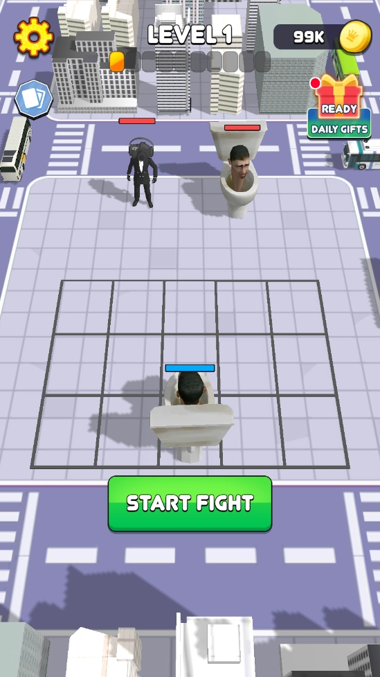 合并马桶人战斗