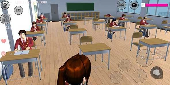 樱花校园模拟器菜单(SAKURA SchoolSimulator)43.034