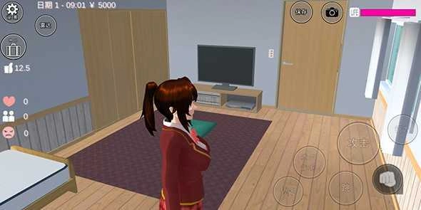 樱花校园模拟器菜单(SAKURA SchoolSimulator)43.031