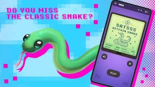 比特币蛇(Bitcoin Snake)图1