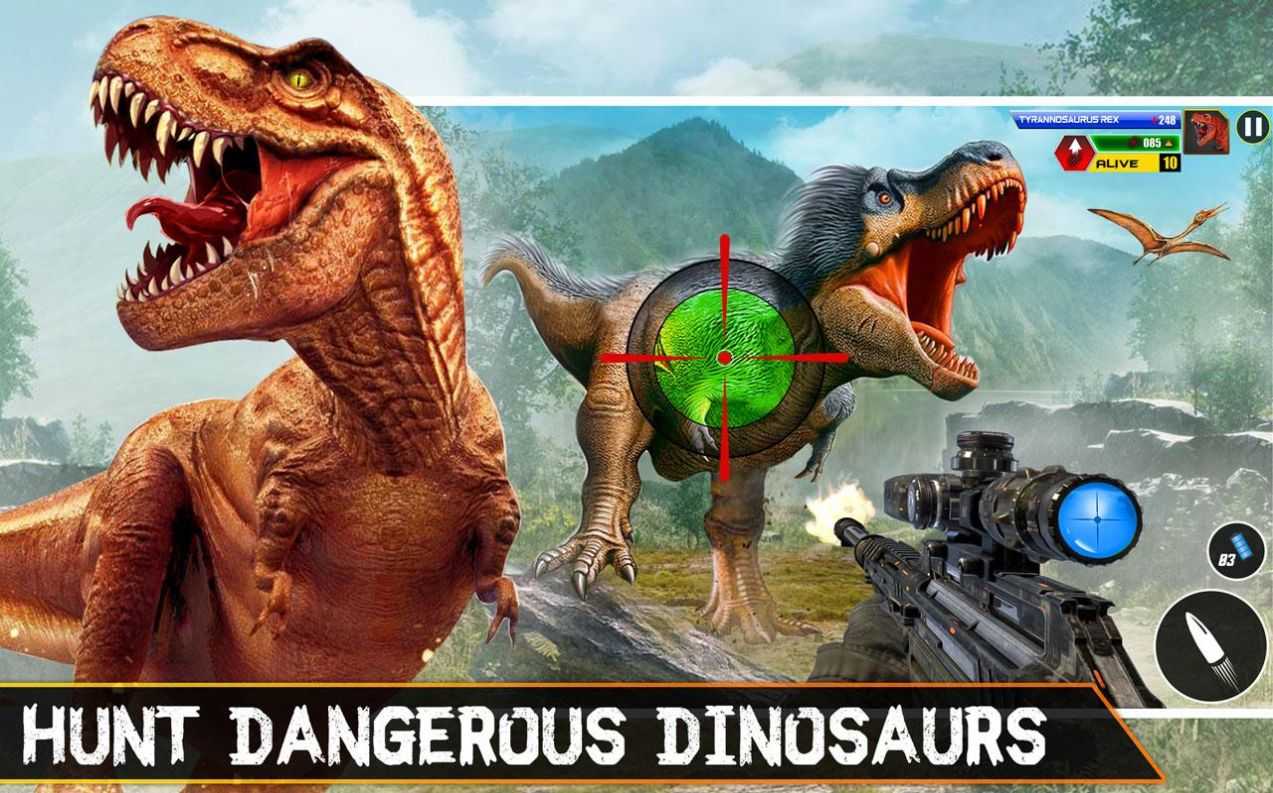 恐龙生存狩猎模拟器(Dino Hunting Games - Wild Animal Hunter 3D)