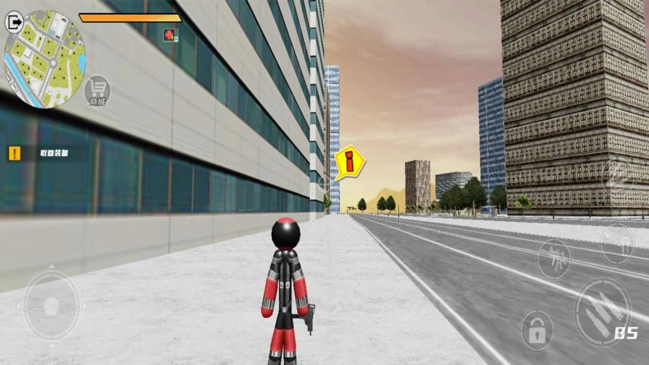火柴人绳索英雄999999钻999999金币版(1)
