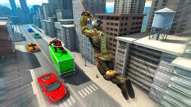 飞狮绳英雄动物救援（Flying Lion Rope Hero Melee Combat）图3