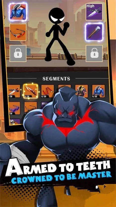 火柴人冲突大战Clash of Stickman截图1