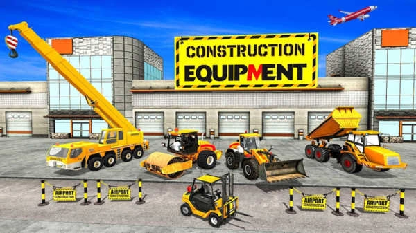 机场施工挖掘机图3